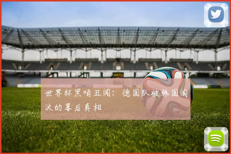 世界杯黑哨丑闻:德国队被韩国淘汰的幕后真相